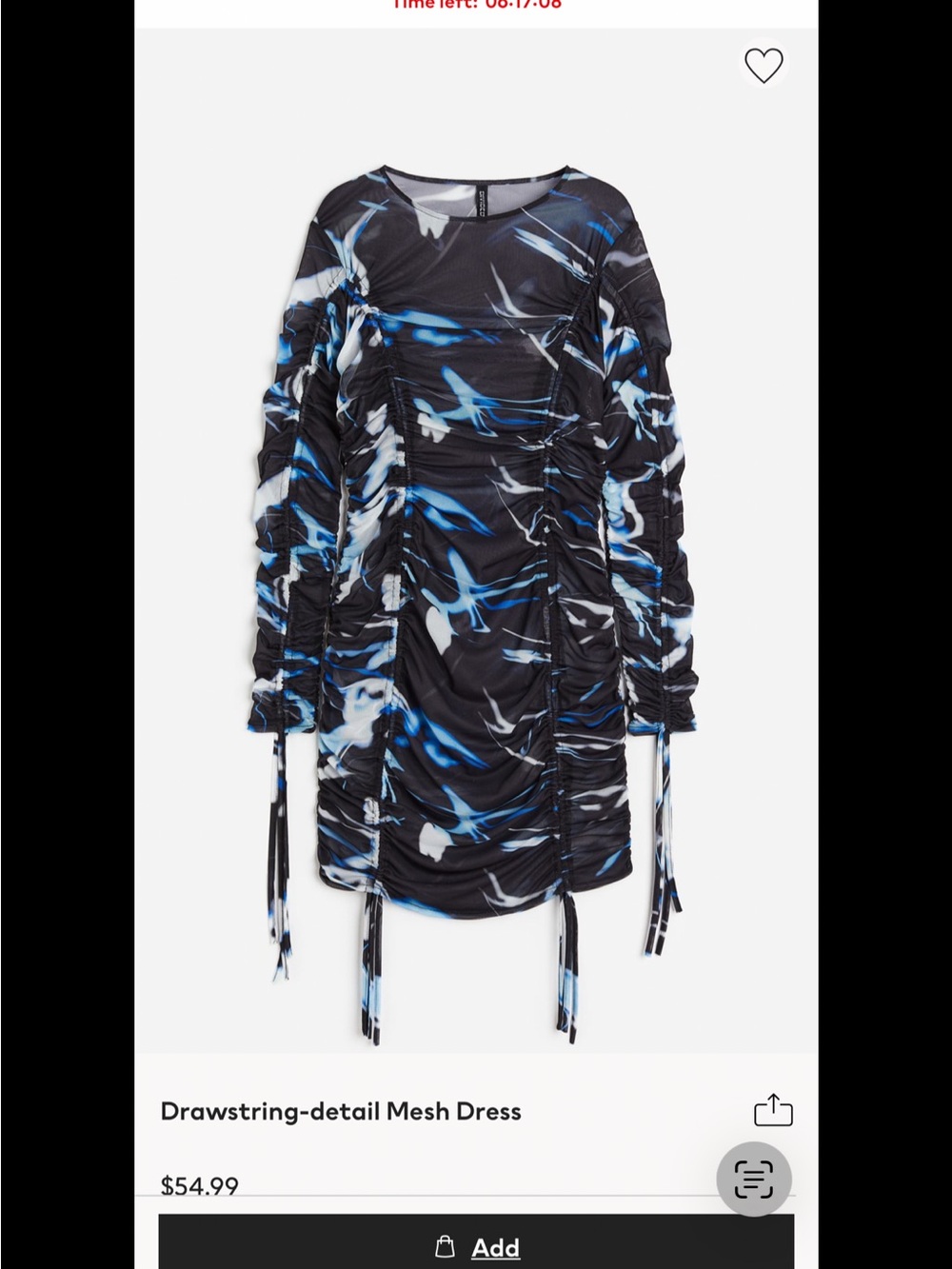 NWOT mesh dress